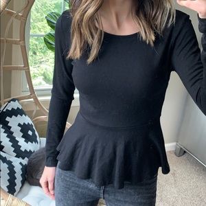 2 PACK- BLACK ESSENTIAL TOPS